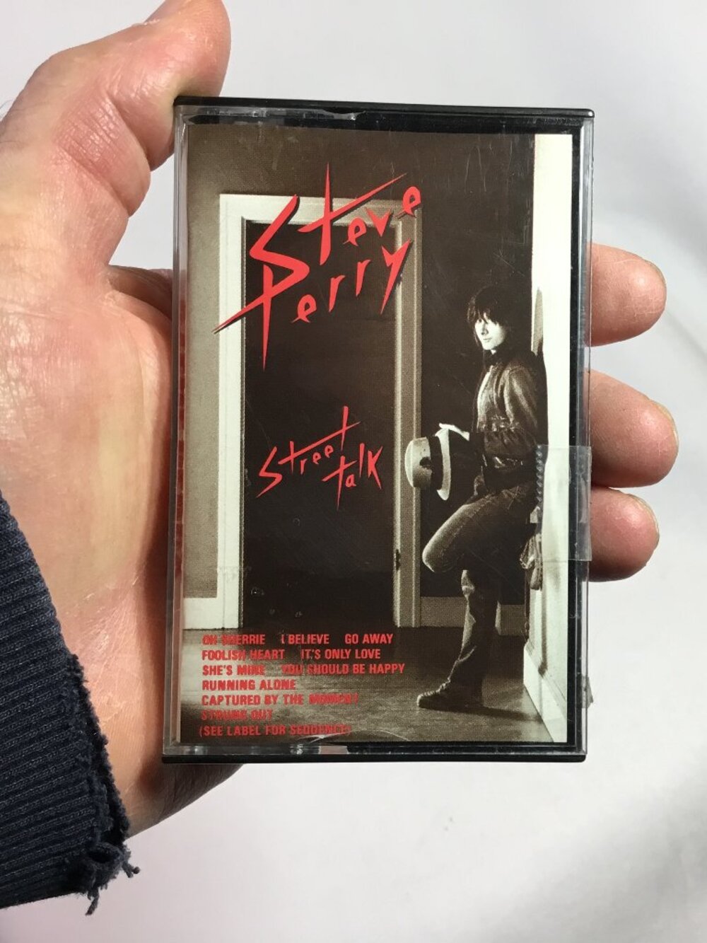 Steve Perry Street Talk Cassette Tape FCT 39334 Oh Sherrie Foolish Heart 1984